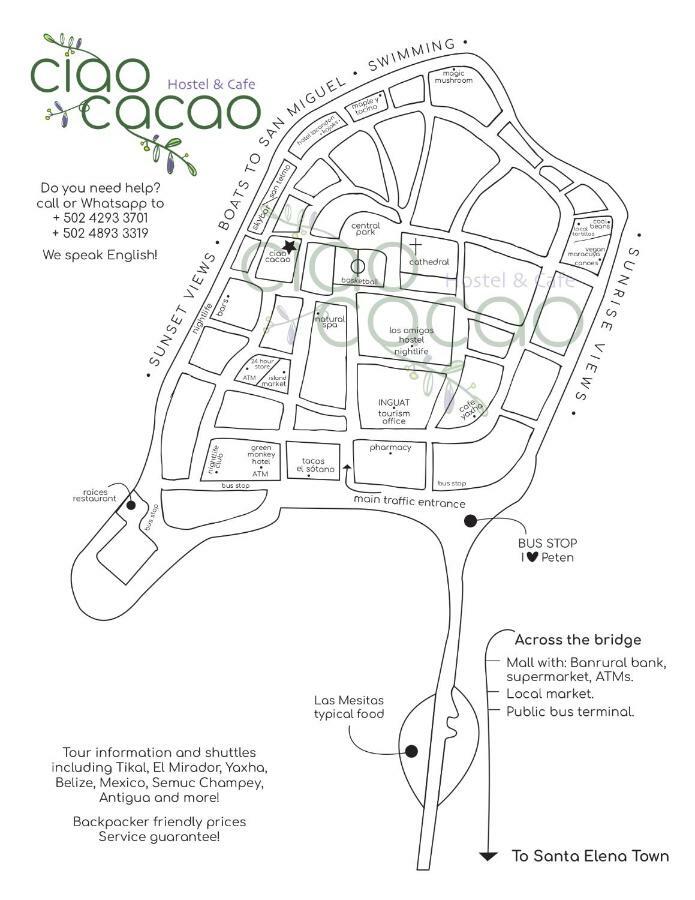 Ciao Cacao Hostel & Vegan Cafe Flores Exteriér fotografie